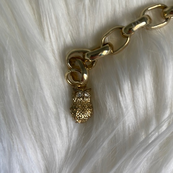 Origami Owl Gold Locket Bracelet with Swarovski Crystals - Picture 3 of 5